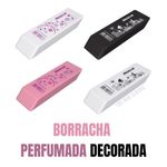 Borracha Mercur Perfumada Decorada - Kit ou Unidade