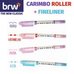 Caneta Fineliner + Carimbo Roller BRW - 0.4mm