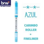 Caneta Fineliner + Carimbo Roller BRW - 0.4mm