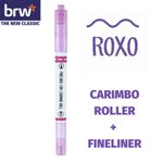 Caneta Fineliner + Carimbo Roller BRW - 0.4mm