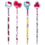 Lápis com Borracha Hello Kitty Leo&Leo Fofo