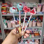 Lápis com Borracha Hello Kitty Leo&Leo Fofo