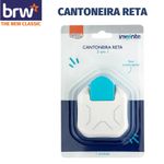 Perfurador de Papel 3 em 1 BRW - Canto Arredondado ou Reto - Cantoneira
