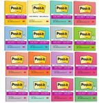 Post-it Bloco Notas Adesivas para Recados e Lembretes 76x76mm 90 Folhas - Cores Diversas