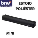 Estojo BRW Preto Poliéster - Médio Pequeno e Mini