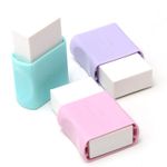 Borracha Faber Castell Max Tom Pastel - Lilás, Rosa, Azul e Verde