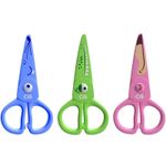Tesoura Escolar Cis Criatic 260 Segurança - Não Corta Pele, Cabelo ou Roupas
