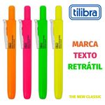 Marca Texto Retrátil Tilibra - Kit ou unidade