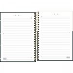 Caderno ou Caderneta Tilibra West Village 1/4 ou 1/8 Capa Dura - Black White Poá