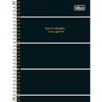 Caderno ou Caderneta Tilibra West Village 1/4 ou 1/8 Capa Dura - Black White Poá