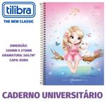 Caderno Universitário Capa Dura Tilibra Jolie Fofo - 10 Matérias