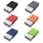 Borracha Mercur com Capa Protetora - Preto, Azul, Verde, Laranja, Cinza e Vermelho