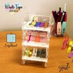 Suporte de Acrílico para Fita Washi Tape BRW - Empilhável