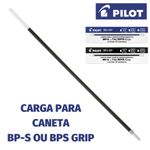 Carga para Caneta Esferográfica Pilot BPS OU BPS-Grip Ponta Fina 0.7mm Azul ou Preta