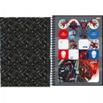 Caderno ou Caderneta Tilibra Homem Aranha Marvel 1/4 ou 1/8 Capa Dura - Spider Man