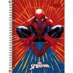 Caderno ou Caderneta Tilibra Homem Aranha Marvel 1/4 ou 1/8 Capa Dura - Spider Man