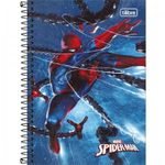 Caderno ou Caderneta Tilibra Homem Aranha Marvel 1/4 ou 1/8 Capa Dura - Spider Man