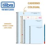 Caderno Colegial Capa Dura Tilibra Be Nice - 10 ou 1 Matéria
