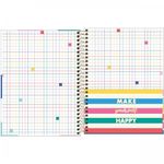 Caderno Colegial Capa Dura Tilibra Be Nice - 10 ou 1 Matéria