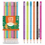 Kit Lápis Leo&Leo HB Tabuada Colorido