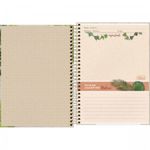Caderno ou Caderneta Tilibra Naturalis 1/4 ou 1/8 Capa Dura - Flores Folhas Natureza