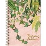 Caderno ou Caderneta Tilibra Naturalis 1/4 ou 1/8 Capa Dura - Flores Folhas Natureza