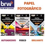 Papel Fotográfico BRW Brilhante ou Fosco - Glossy ou Matte ou Autoadesivo