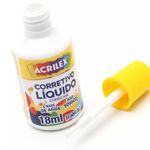 Corretivo Líquido Escolar Acrilex 18ml