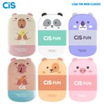 Apontador + Borracha Cis Fun Fofo - Panda, Porquinho, Cachorro e Koala