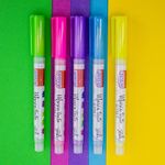 Kit Caneta Marca Texto com Glitter BRW
