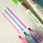 Kit Caneta Marca Texto com Glitter BRW