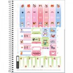 Caderno Universitário Capa Dura Tilibra Hug Me Fofo Gatinho Cachorro - 20, 16, 10 e 1 Matéria