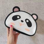 Estojo Estampado Divertido BRW Formato Animais - Panda Cachorro Gato Fofo
