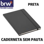 Caderneta sem Pauta BRW Capa Dura A5 80 Folhas 80g/m² Tons Pastel e Vintage A5 - Estilo Moleskine