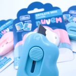 Mini Estilete Fofo Nuvem Tilibra Tom Pastel - Rosa, Azul e Branco