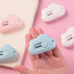 Mini Estilete Fofo Nuvem Tilibra Tom Pastel - Rosa, Azul e Branco