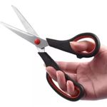 Tesoura Aço Inox BRW - Cabo Emborrachado ou Tradicional