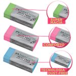 Borracha Técnica Faber Castell Dust Free Não deixa Resíduo