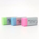 Borracha Técnica Faber Castell Dust Free Não deixa Resíduo