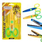 Tesoura de Picotar BRW - Zig Zag - Onda - Curva