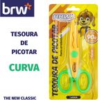 Tesoura de Picotar BRW - Zig Zag - Onda - Curva