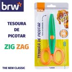 Tesoura de Picotar BRW - Zig Zag - Onda - Curva