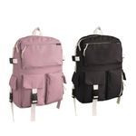 Mochila Escolar Leo&Leo Lisa Rosa ou Preta