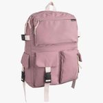 Mochila Escolar Leo&Leo Lisa Rosa ou Preta