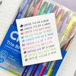 Kit Caneta Cis Trio Ponta Fina 0.7mm