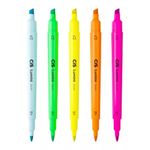 Marca Texto Cis Lumini Duo Ponta Dupla - Kit ou Unidade