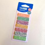Kit Marcador de Página Adesivo Cis Stick 7 Blocos de 20 Folhas - Degradê Holográfico Floral Boho Move