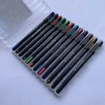 Kit Caneta Gel Cis Pentonic - Coloridas Ponta Fina e Média