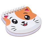 Caderno Fofo BRW Pets Best Friend Pautado Formato Animais - Gatinho e Cachorrinho