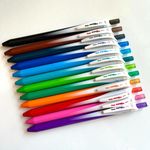 Caneta Pentel Energel Wave Retrátil Ponta Fina Agulha 0,7mm